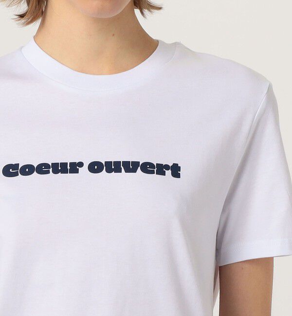 TOMORROWLAND BUYING WEAR「Les Petits Basics Open heart ハーフスリーブプルオーバー」|Tシャツ・カットソー|