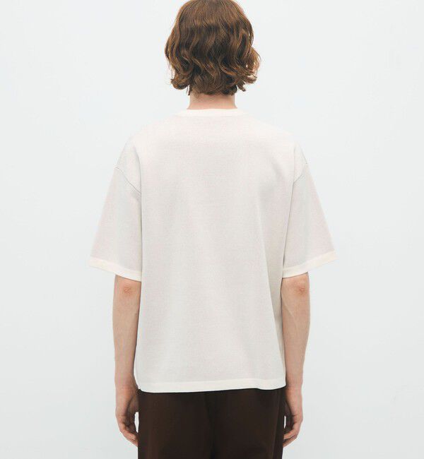 CABaN「CABaN フィッシュジャカード ハーフスリーブプルオーバー」|ニット・セーター|