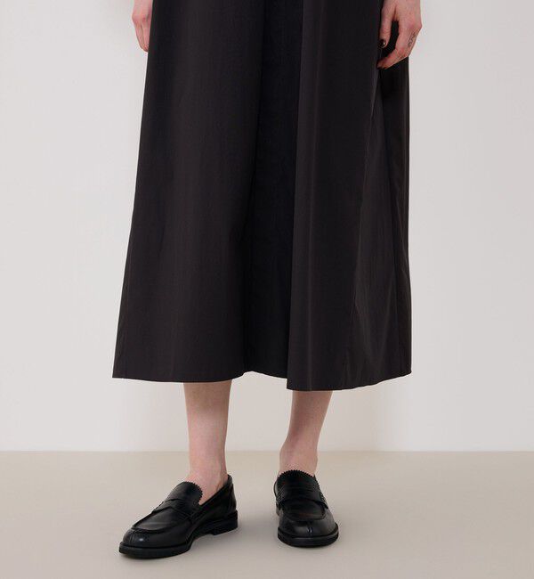 GALERIE VIE「コンパクトポプリン スタンドネックシャツワンピース」|ワンピース|