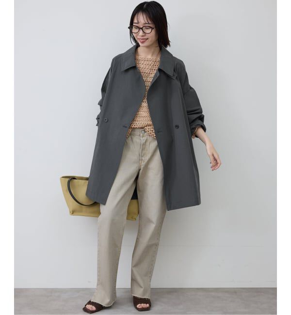 SLOBE IENA「《追加》コットンニュアンストレンチコート」|トレンチコート|