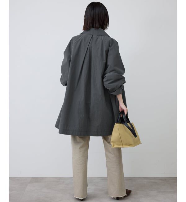 SLOBE IENA「《追加》コットンニュアンストレンチコート」|トレンチコート|