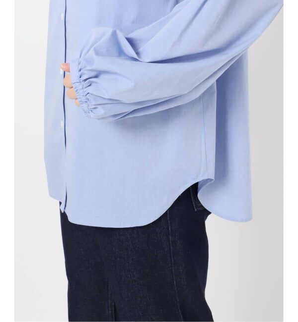 SLOBE IENA「《WEB限定/追加3予約》ピンタックバルーンスリーブブラウス」|シャツ・ブラウス|