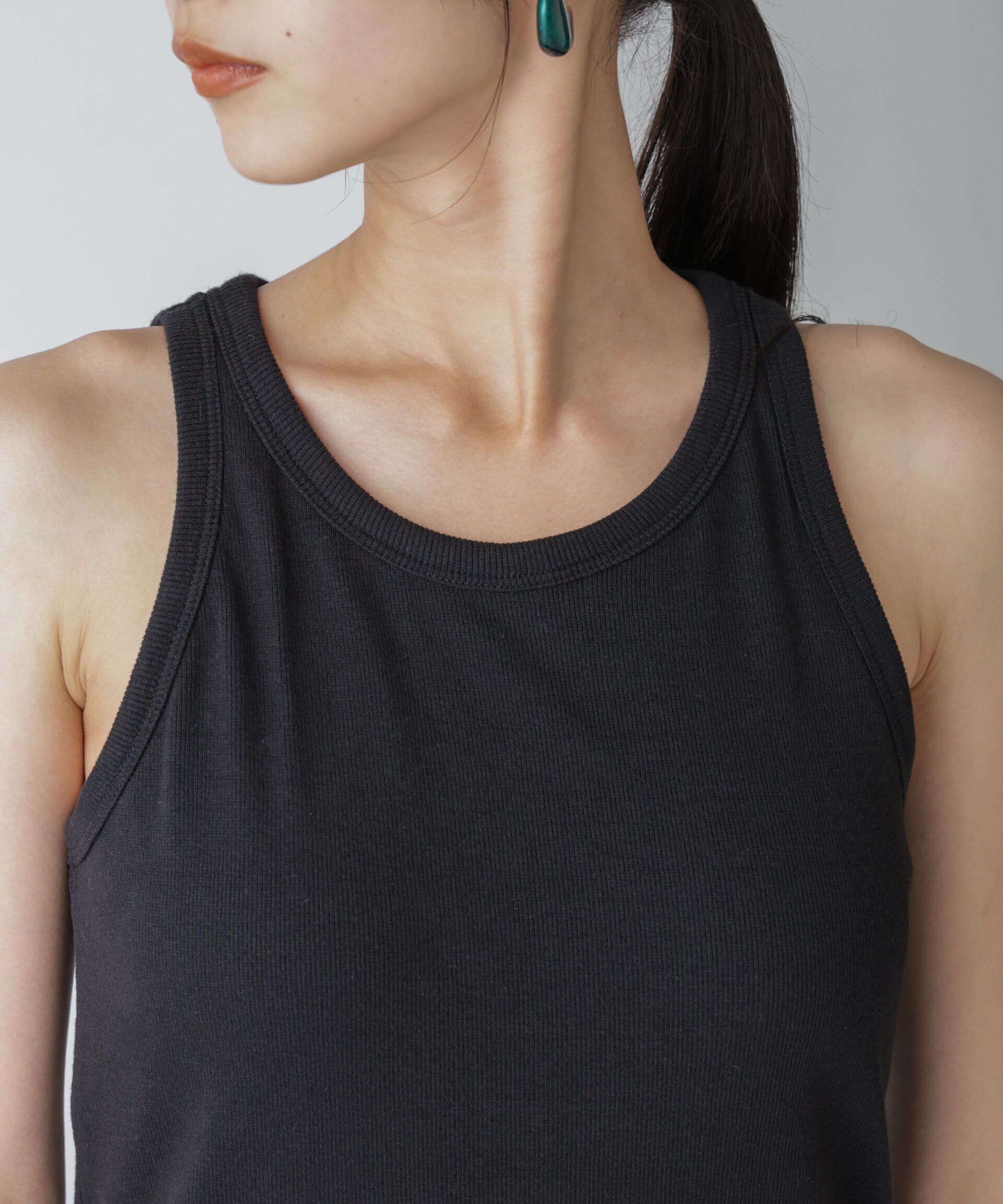 nano･universe「カップ付きアメスリタンクトップ」|Tシャツ・カットソー|