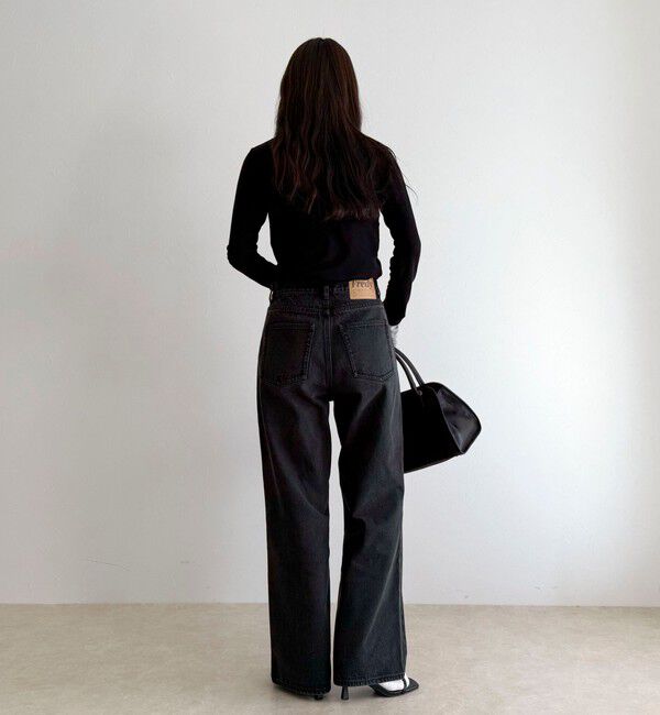 fredy emue「【待望の新色＆サイズ展開追加／@sora_522m企画】BASIC STRAIGHT DENIM」|デニム|