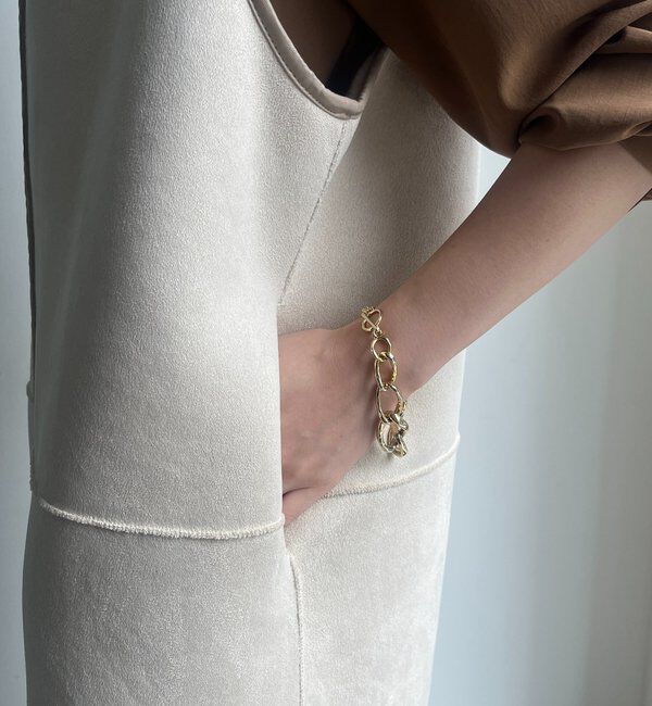  「ボア切替フーディージレ」|ベスト・ジレ|