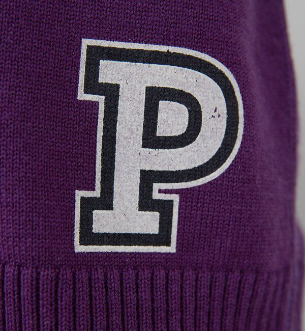  「【PEAS】レタードニットベスト」|ニット・セーター|