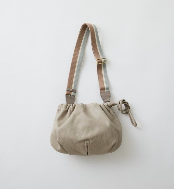  「レザー巾着4WAYショルダーバッグ」|ショルダー・メッセンジャー|