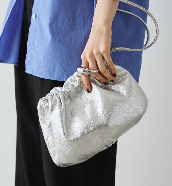  「レザー巾着4WAYショルダーバッグ」|ショルダー・メッセンジャー|