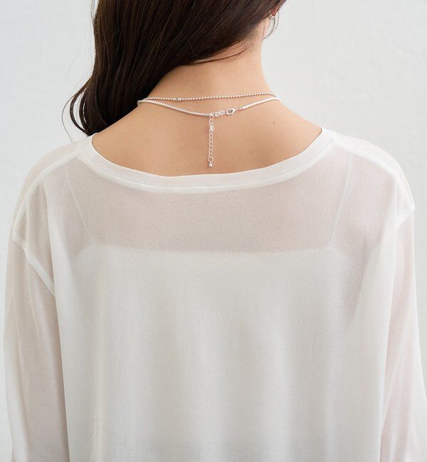  「シアーフォトロングTシャツ」|Tシャツ・カットソー|