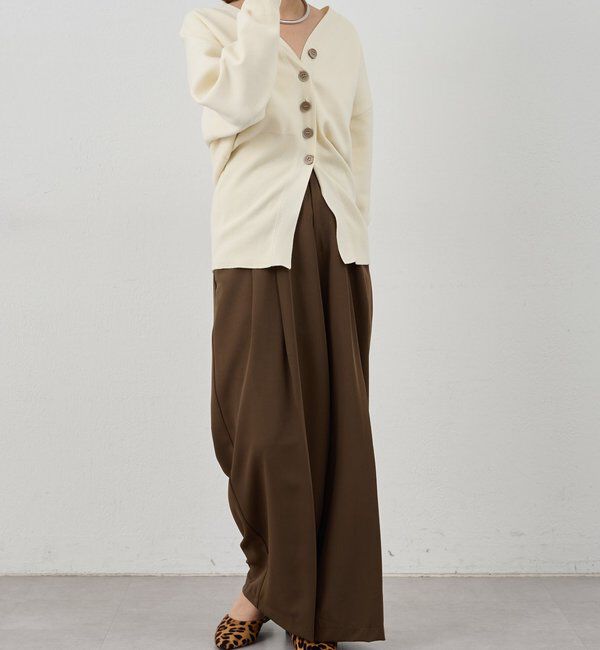  「スムースシェイプカーディガン」|カーディガン|