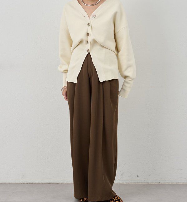  「スムースシェイプカーディガン」|カーディガン|