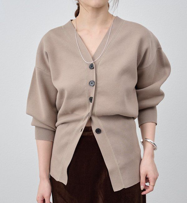  「スムースシェイプカーディガン」|カーディガン|