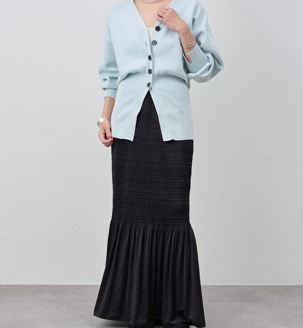  「スムースシェイプカーディガン」|カーディガン|