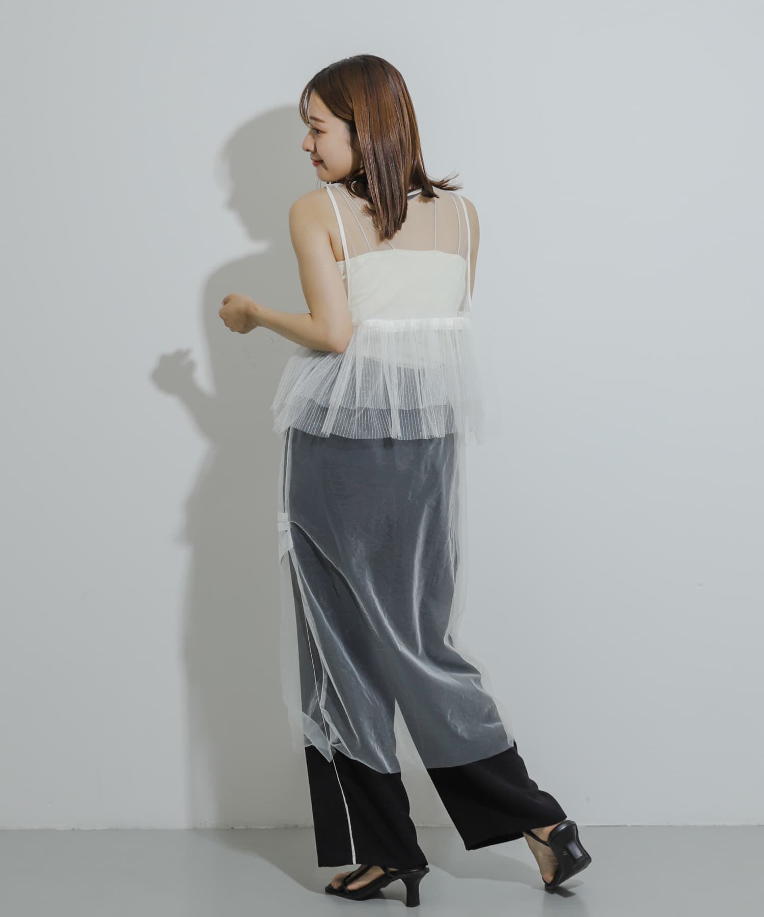 SENSE OF PLACE by URBAN RESEARCH「ウエストフリルチュールワンピース」|ワンピース|