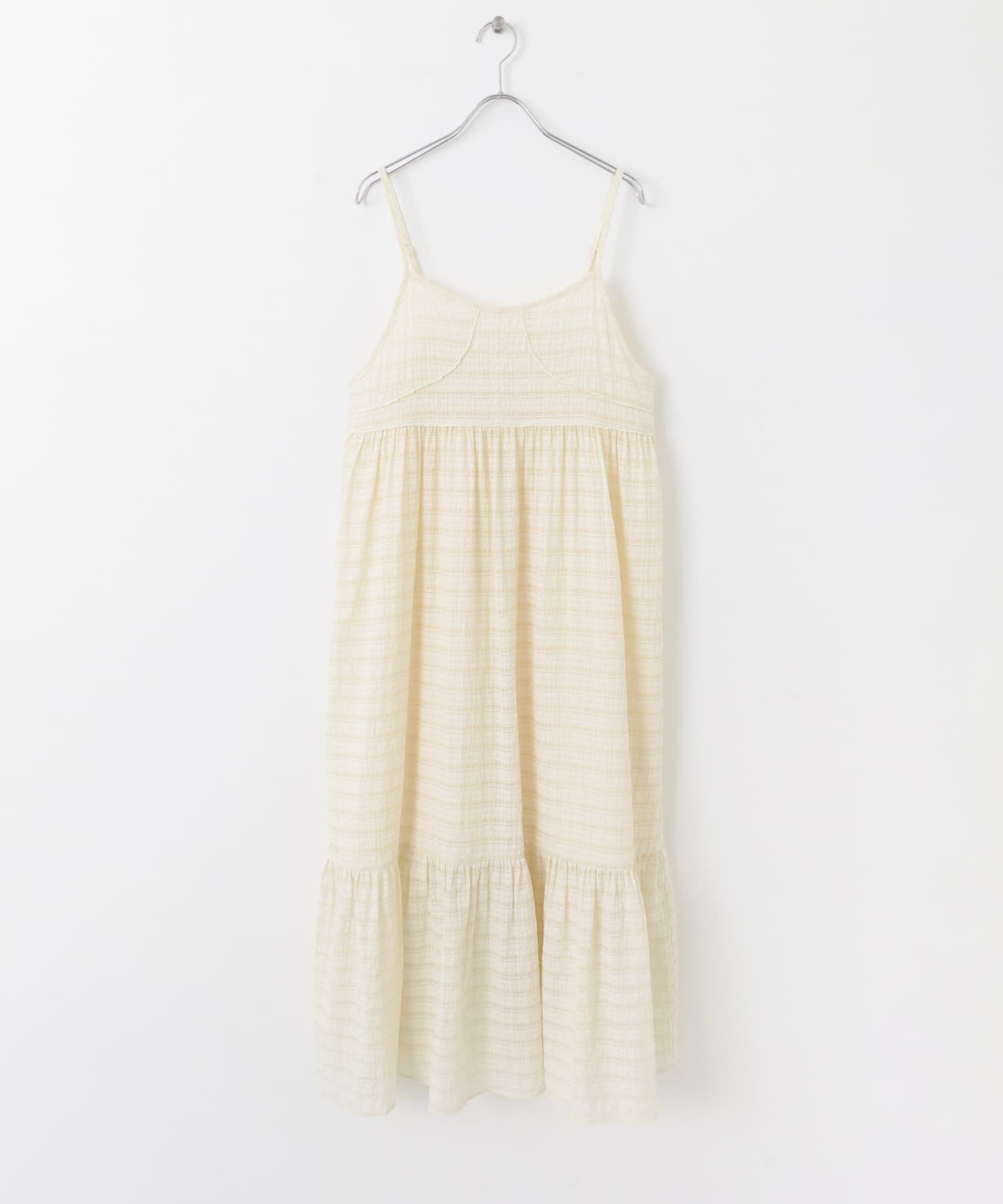 SENSE OF PLACE by URBAN RESEARCH「チェックジャガードキャミワンピース」|ワンピース|