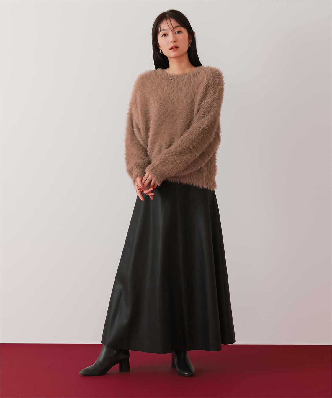 ur's「シャギーオーバーサイズニット」|ニット・セーター|