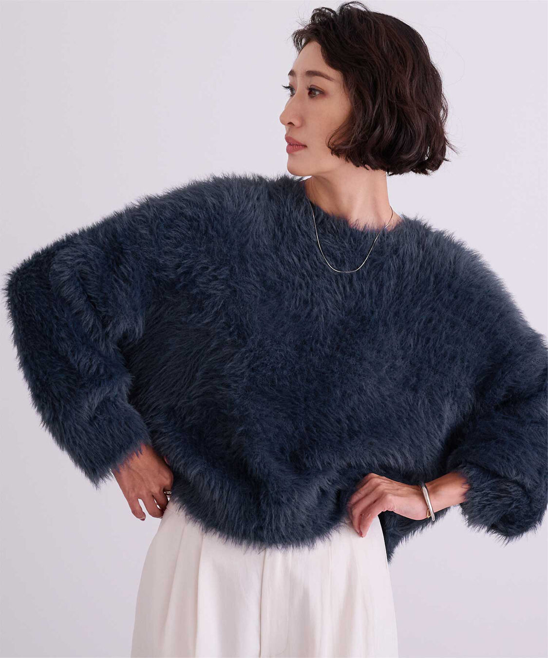 ur's「シャギーオーバーサイズニット」|ニット・セーター|