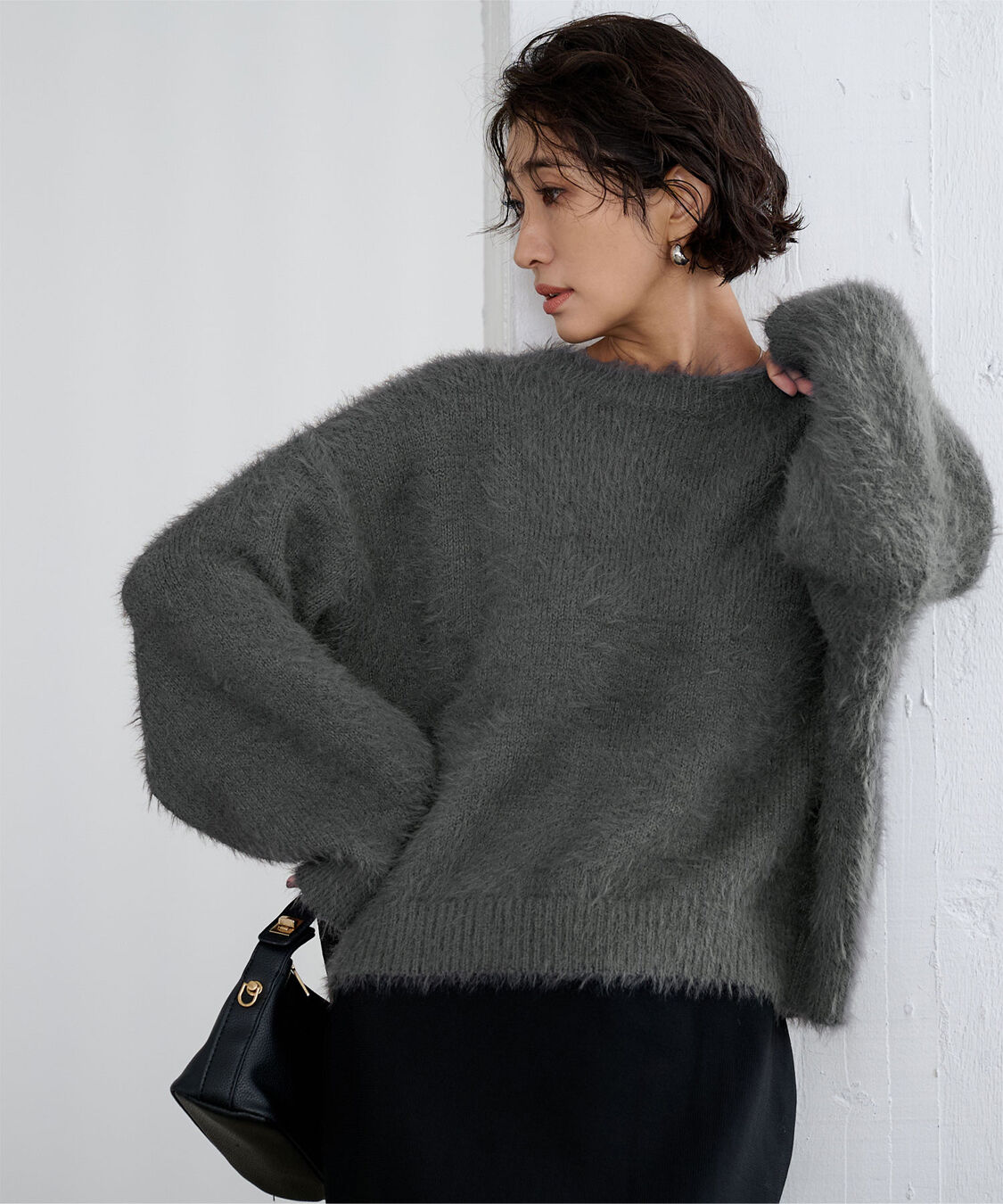 ur's「シャギーオーバーサイズニット」|ニット・セーター|