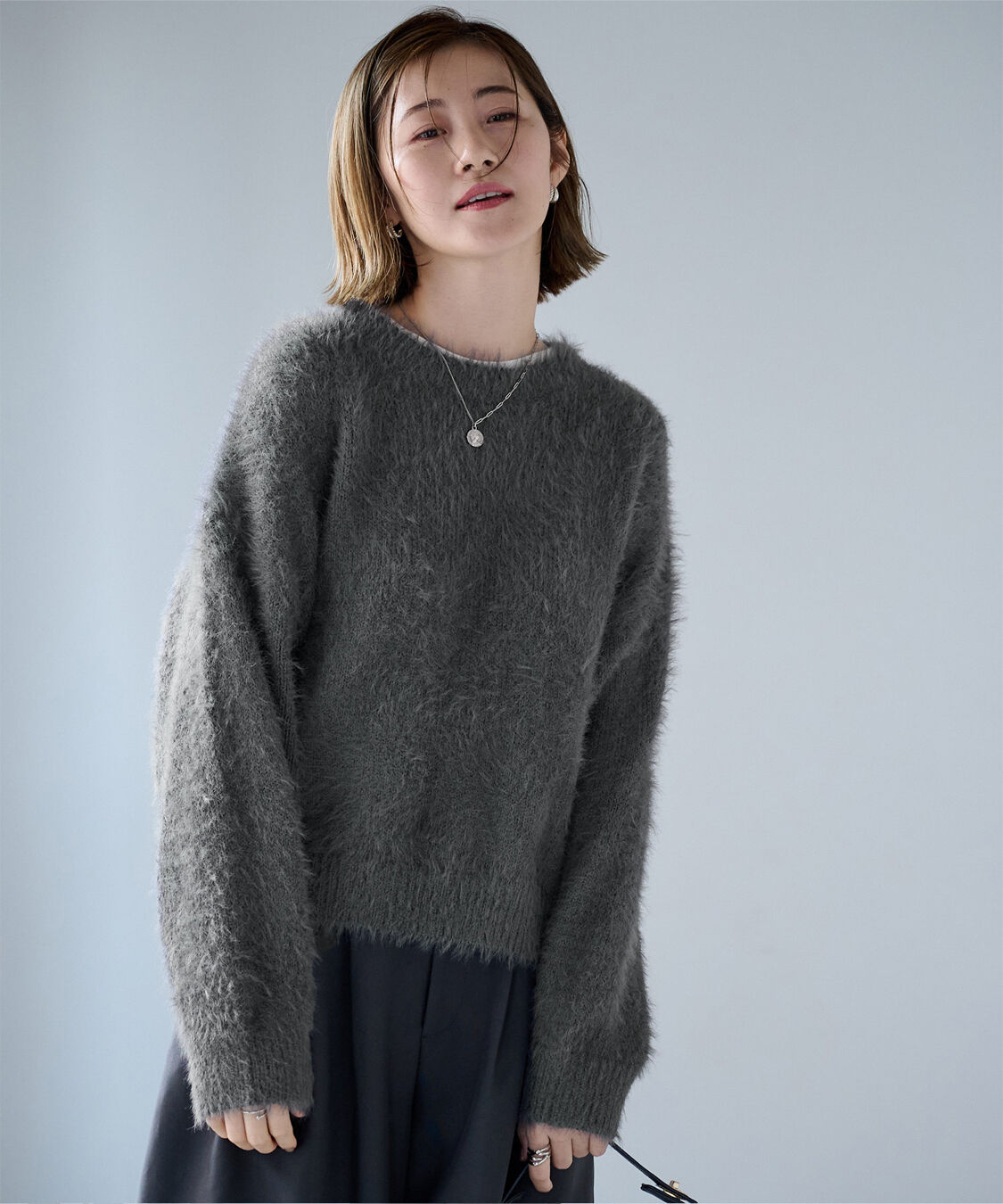 ur's「シャギーオーバーサイズニット」|ニット・セーター|