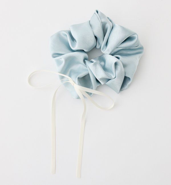  「【Eliane Collection】リボンシュシュ」|その他|サックスブルー