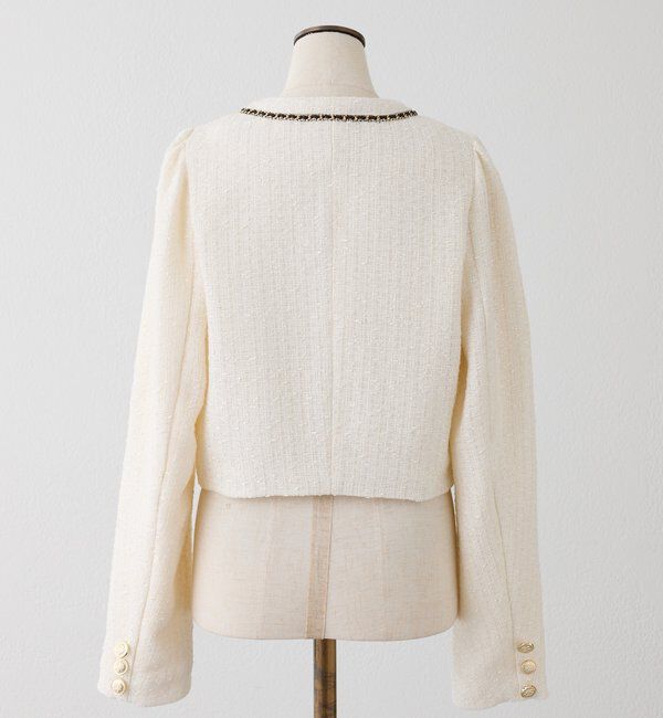  「ツイードジャケット」|ダウンベスト・ベスト|