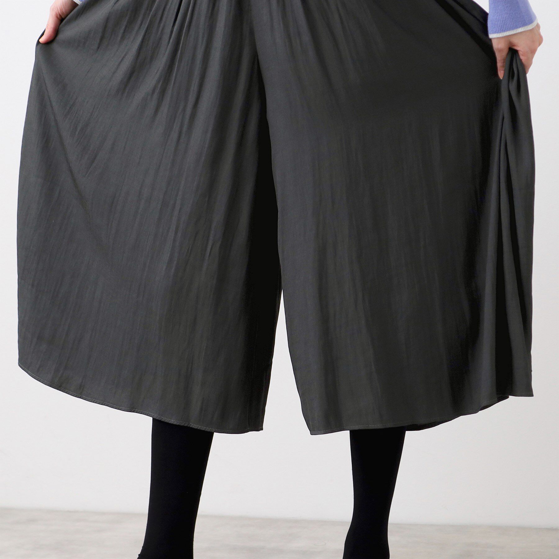 Reflect「【手洗い可／ウエスト総ゴム】シャンブレースカーチョパンツ」|その他|