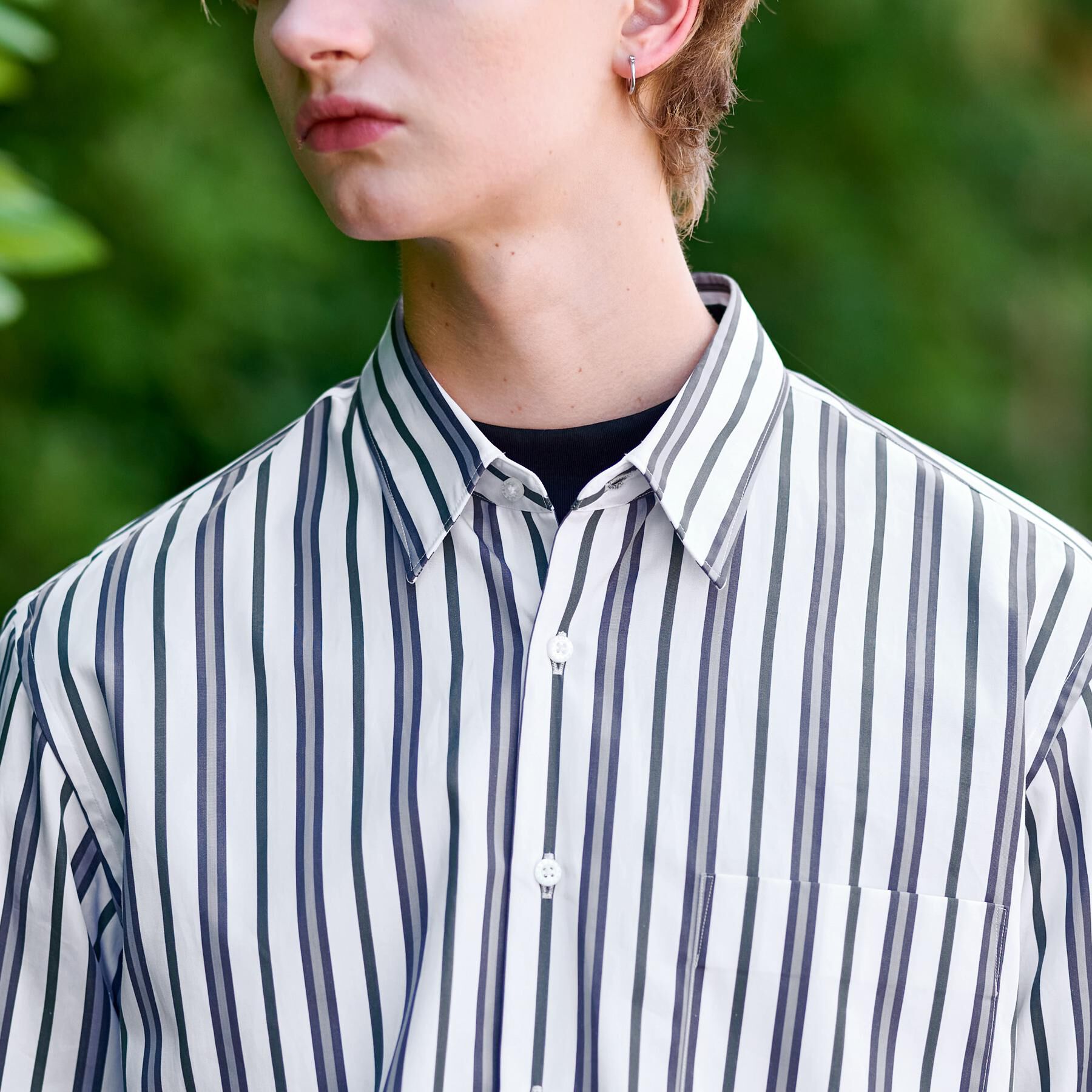 DRESSTERIOR「THOMAS MASON ストライプシャツ」|シャツ・ブラウス|