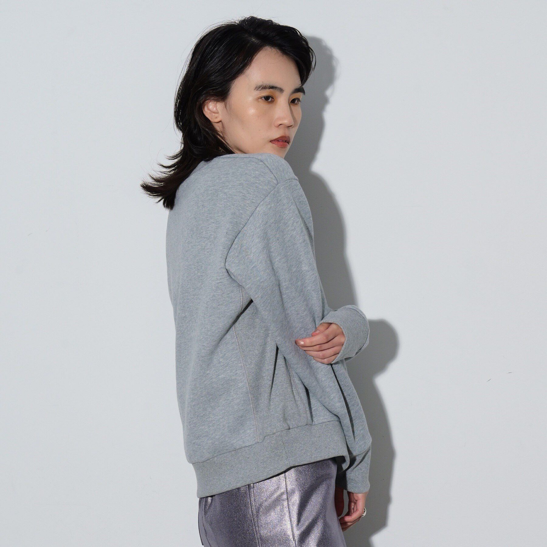 GALLEST「ロゴ裏毛トップス」|パーカー|