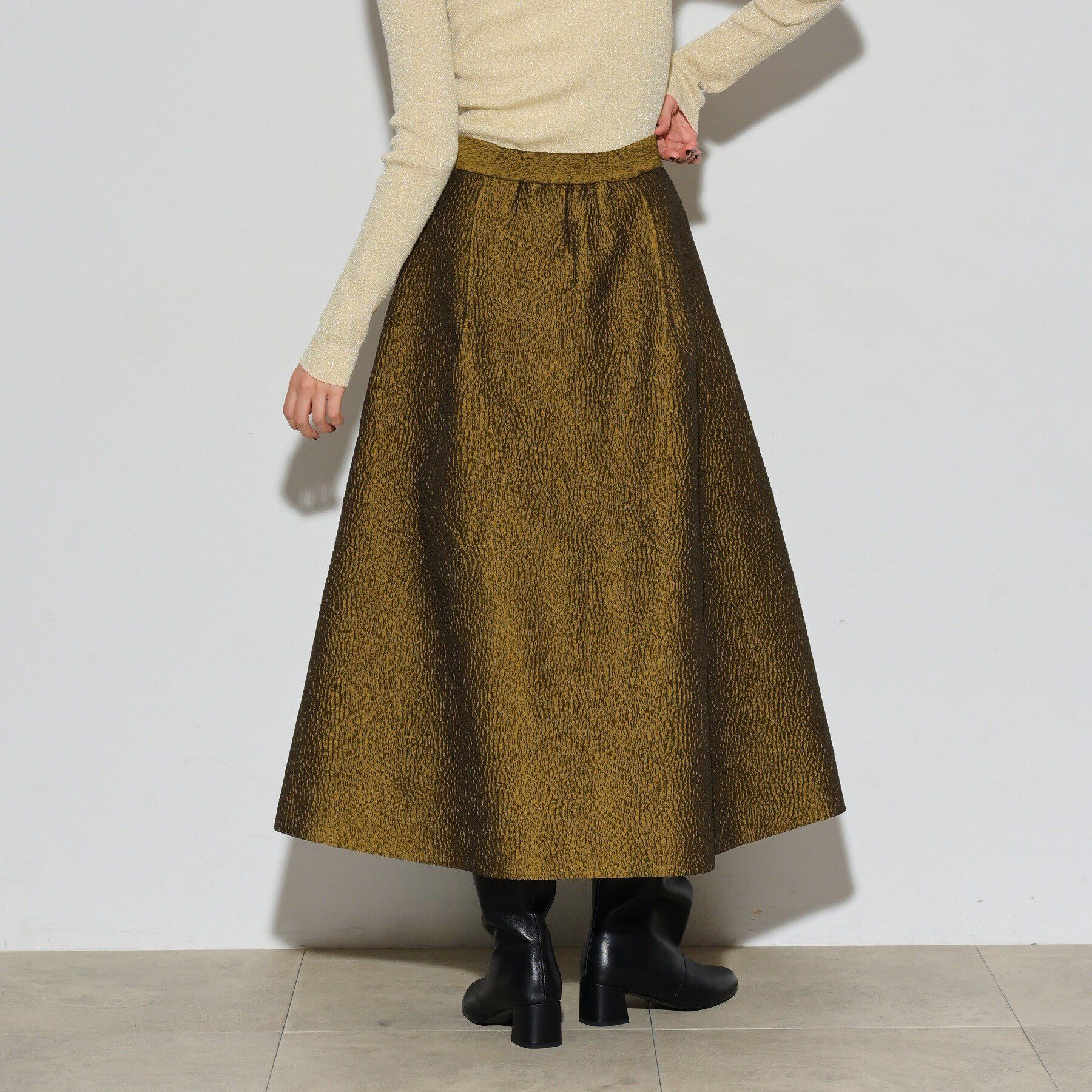 GALLEST「フクレジャカードタックスカート」|スカート|