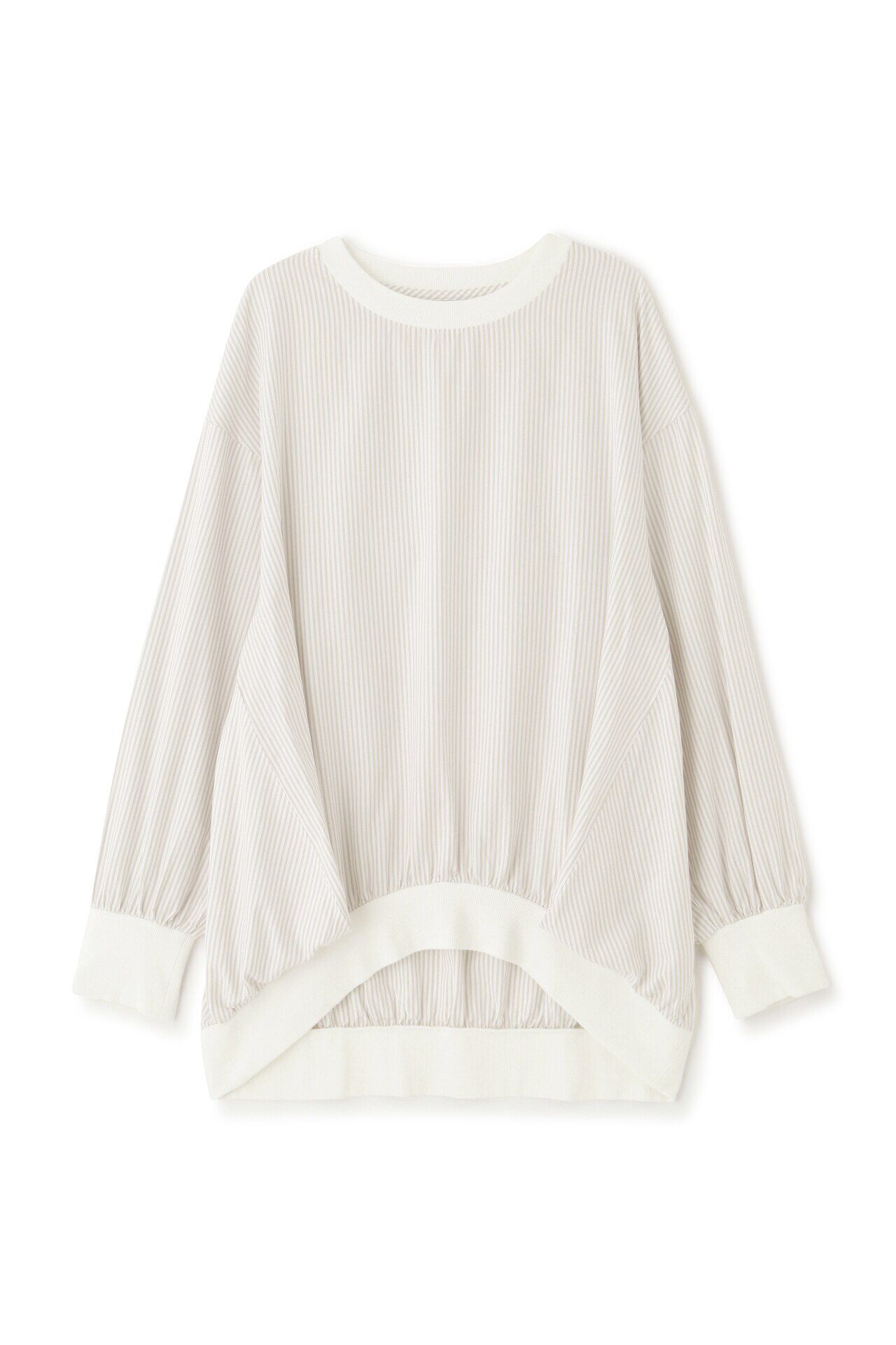  「◆コットンオックスストライプブラウス」|シャツ・ブラウス|