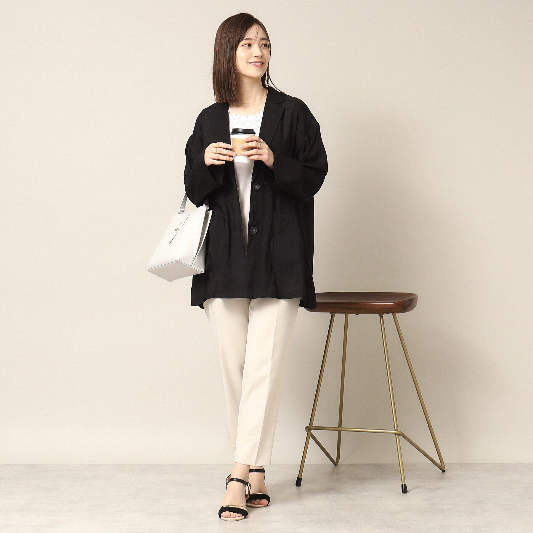 ITS&rsquo;DEMO「【手洗い可】シアージャケット」|テーラードジャケット|