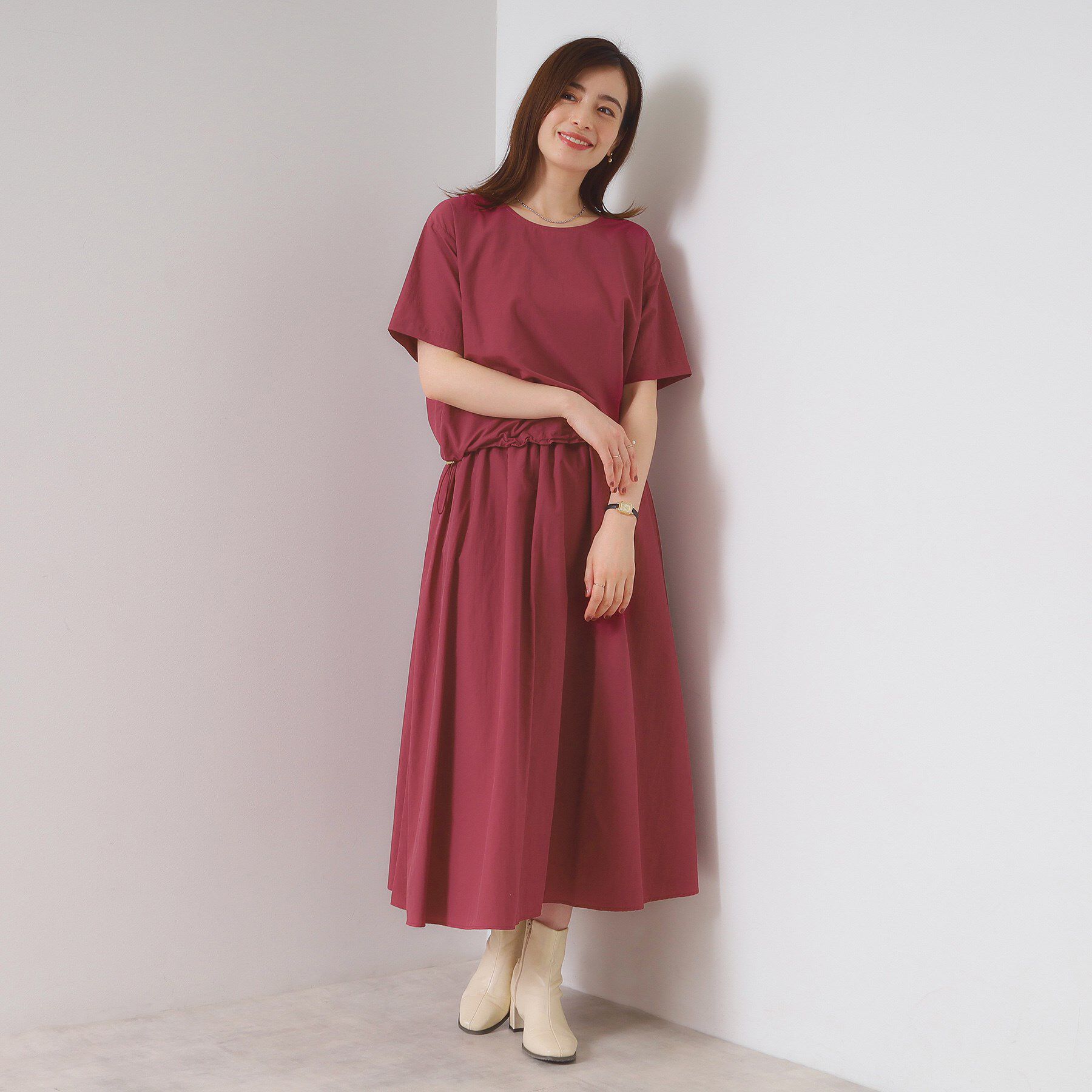 ITS&rsquo;DEMO「【撥水／洗濯機OK】スカート」|スカート|