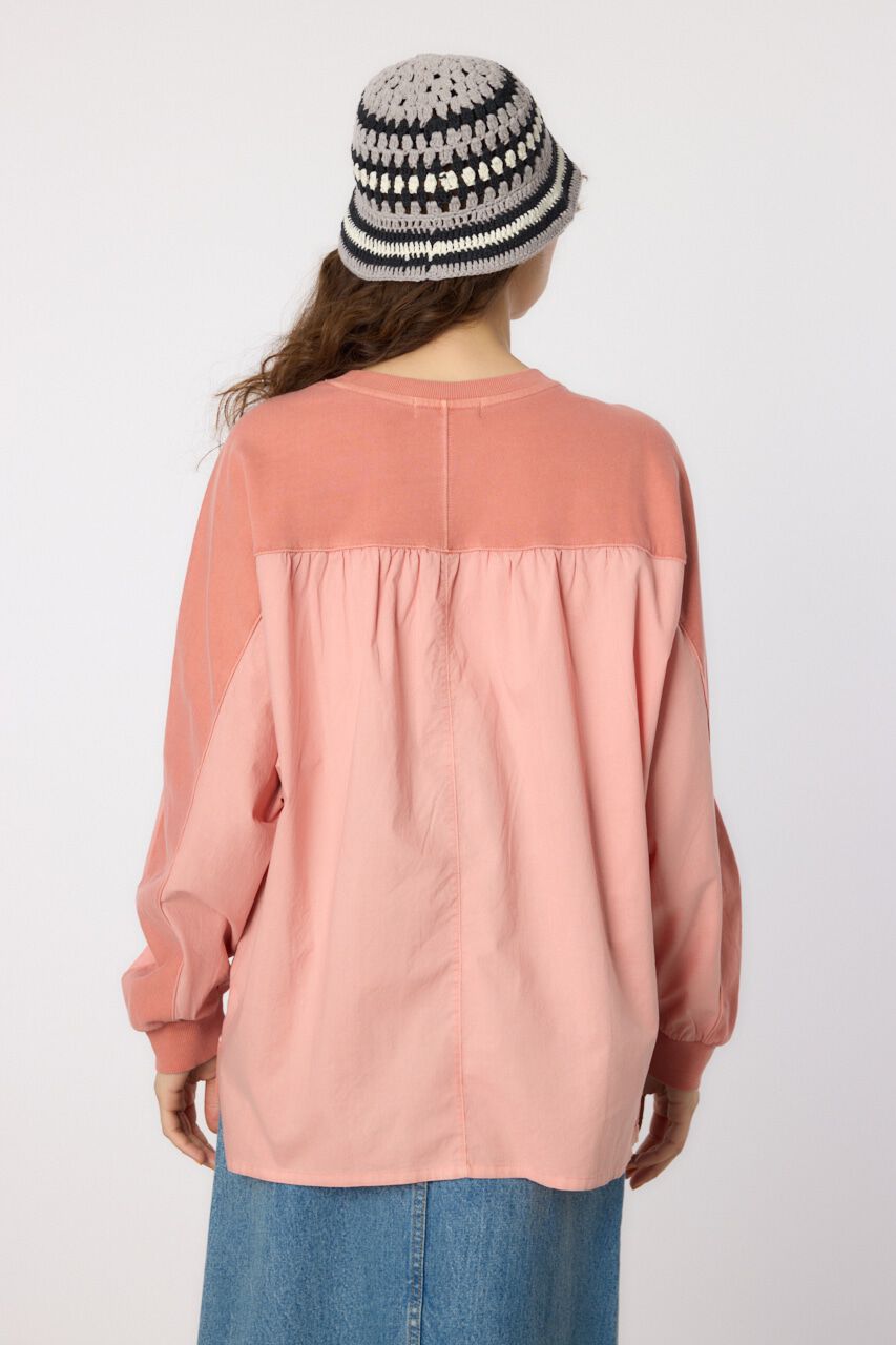 RODEO CROWNS「ピグメントバック切替トップス」|Tシャツ・カットソー|