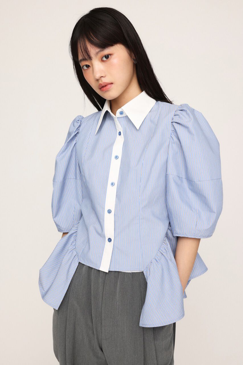 SLY「VOLUME SLEEVE ブラウス」|シャツ・ブラウス|