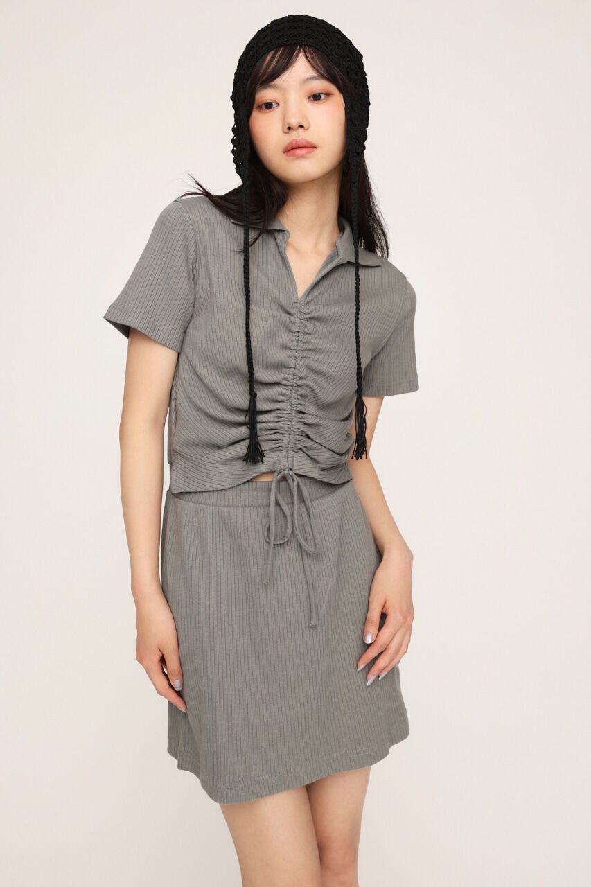 SLY「SHIRRING SKIPPER ワンピース」|ワンピース|