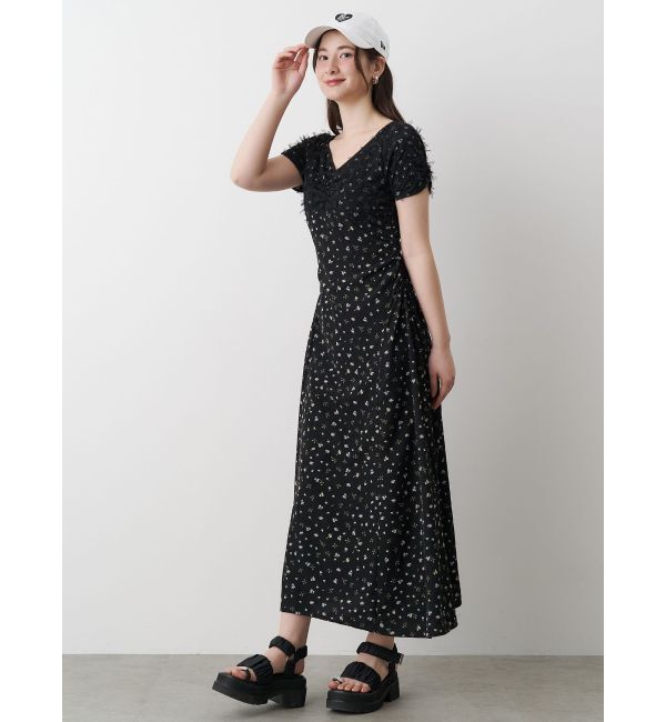 CALNAMUR「BIJOU RING GYATHER SPORTS SANDALS/ビジューリングギャザースポーツサンダル」|その他|