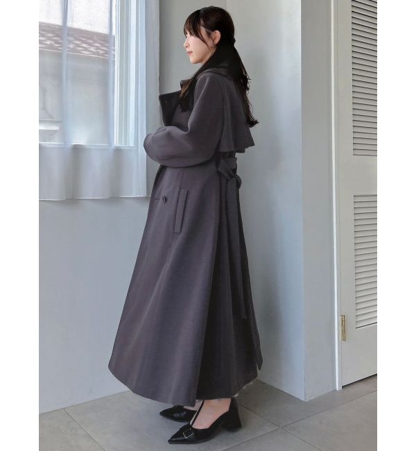 dazzlin「2WAYカラーレディコート」|トレンチコート|