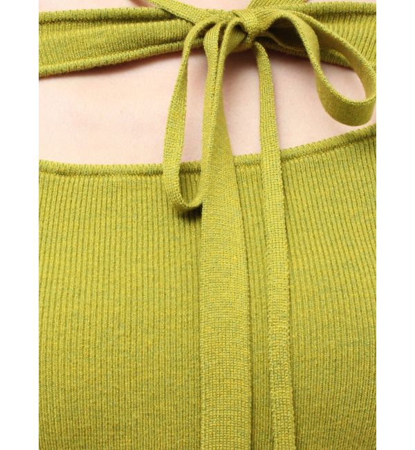 EVRIS「カットアウトニットミニワンピース」|ワンピース|