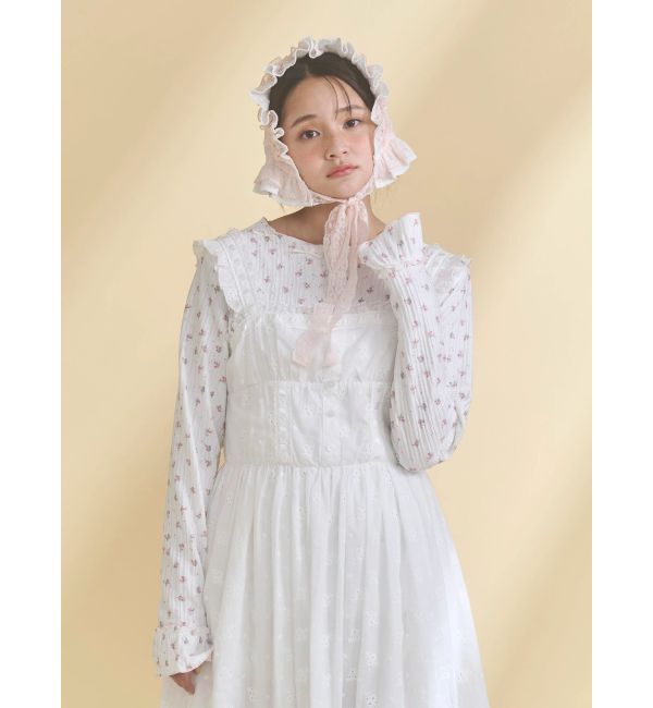 merry jenny「flower laceフレアワンピース」|ワンピース|