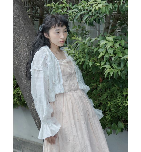 merry jenny「flower laceフレアワンピース」|ワンピース|