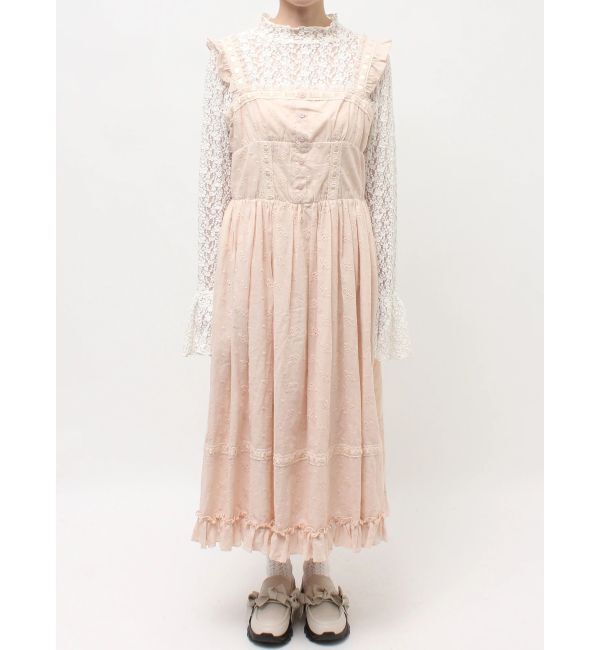 merry jenny「flower laceフレアワンピース」|ワンピース|