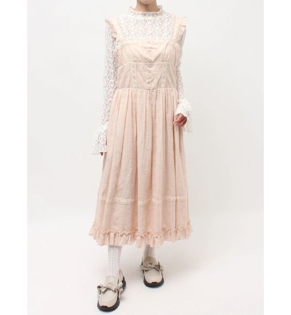 merry jenny「flower laceフレアワンピース」|ワンピース|