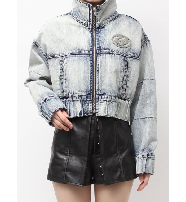 GYDA「GD Edgeデニムブルゾン」|ブルゾン・スタジャン|