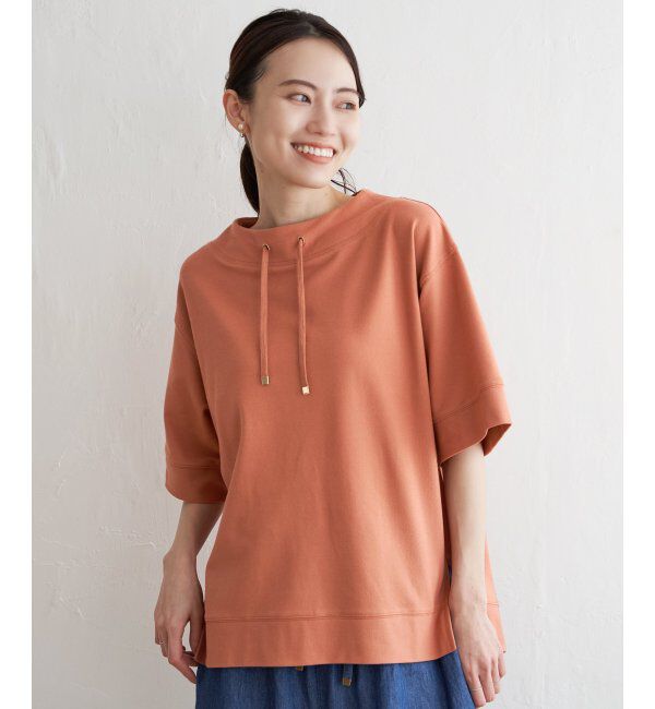 ikka「コットンUSA鹿の子スピンドルプルオーバー」|その他|