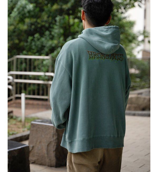 VENCE share style「BRONZEAGE ブロンズエイジ 製品染めパーカー」|パーカー|