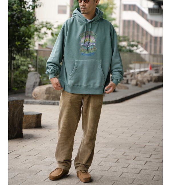 VENCE share style「BRONZEAGE ブロンズエイジ 製品染めパーカー」|パーカー|