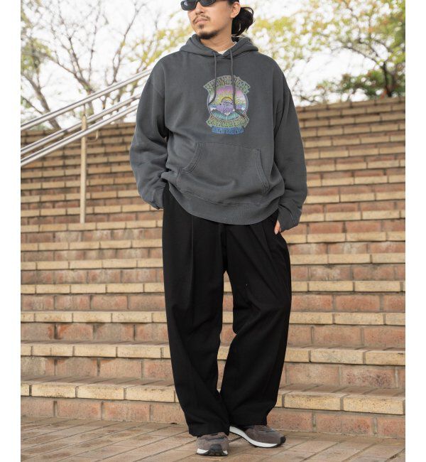 VENCE share style「BRONZEAGE ブロンズエイジ 製品染めパーカー」|パーカー|