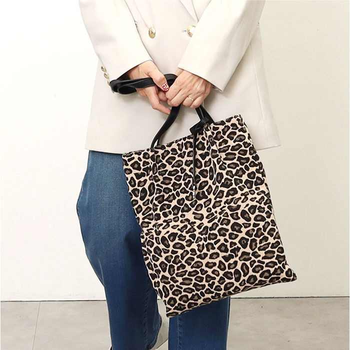 BACKYARD FAMILY「coocoトートバッグ 通販 クーコ バッグ トート A4 縦 アニマル柄 肩掛けバッグ」|トートバッグ|