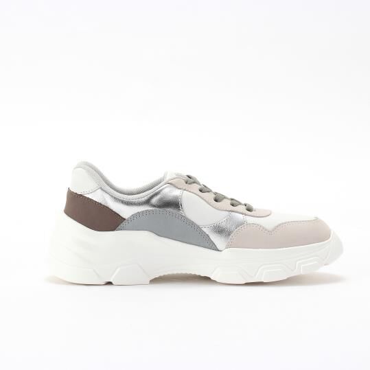 銀座かねまつ「TN250334STE3CBWHT3CB　【本革】ハンズフリースニーカー」|スニーカー|