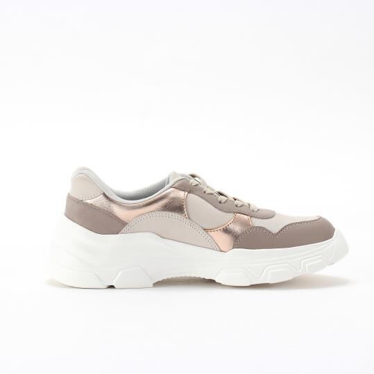 銀座かねまつ「TN250334NUB3CBGRE3CB　【本革】ハンズフリースニーカー」|スニーカー|